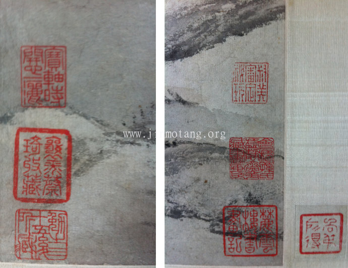 王翬倣李晞古尋梅圖